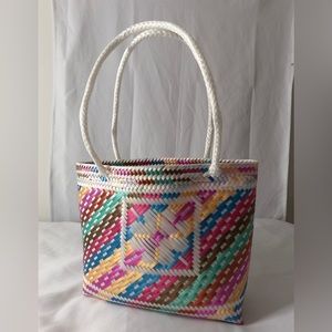 Oaxacan Handwoven Tote Bag Purse
